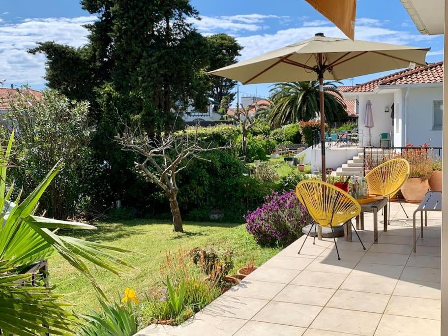 Belle Maison Grand Jardin Proche Cote Des Basques Biarritz